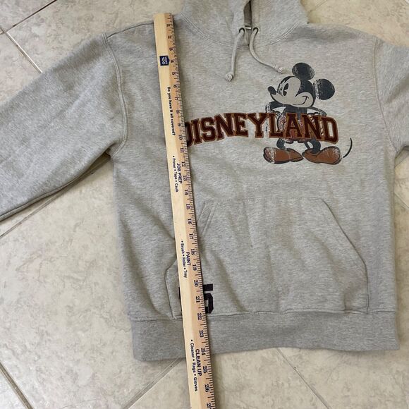 Disneyland Resort Hoodie Men's S Long Sleeve Pullover Micky w embroidered front - Picture 7 of 10